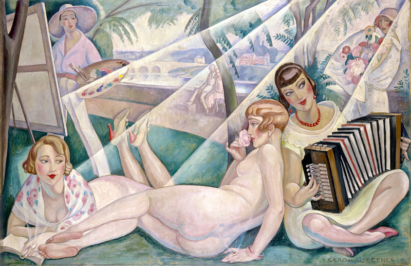 Gerda Wegener, A Summer Day, 1927.