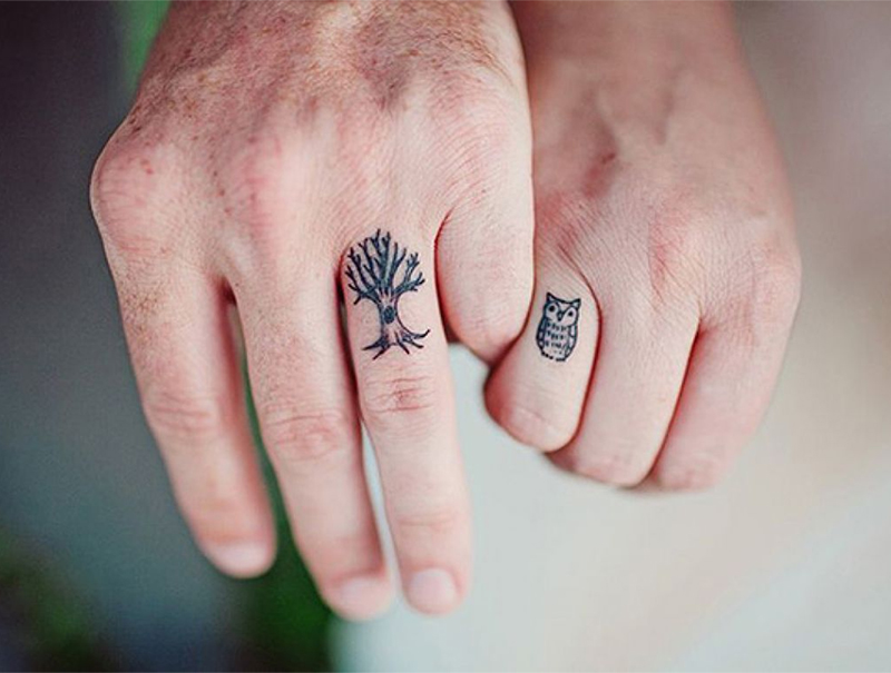 Punto de exclamación cojo Vaca Tatuajes de compromiso para parejas nada convencionales | Moda | S Moda EL  PAÍS