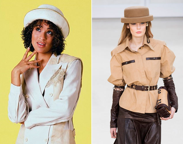 La propuesta de Chanel para la próxima temporada recuerda a los estilismos de Hilary Banks en 'El príncipe de Bel Air'.