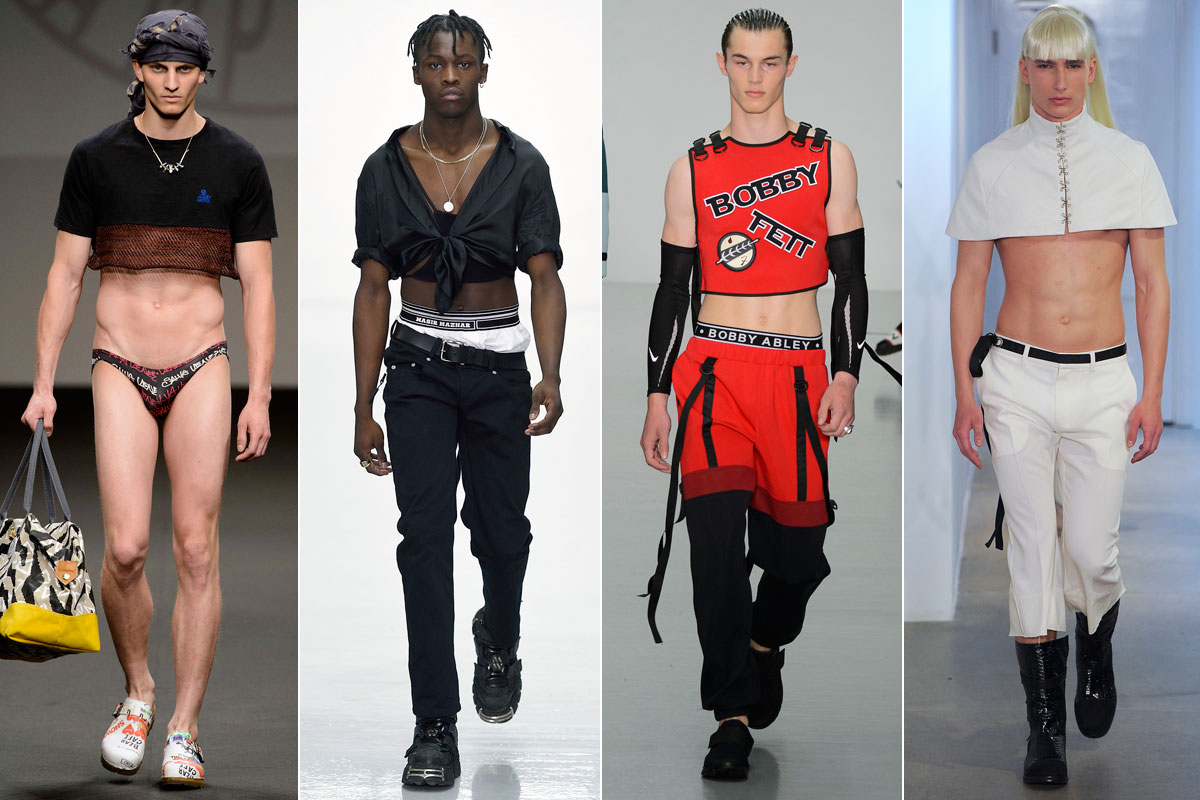 La moda está empeñada en que el 'crop top' para hombres | Actualidad, Moda | S Moda EL PAÍS