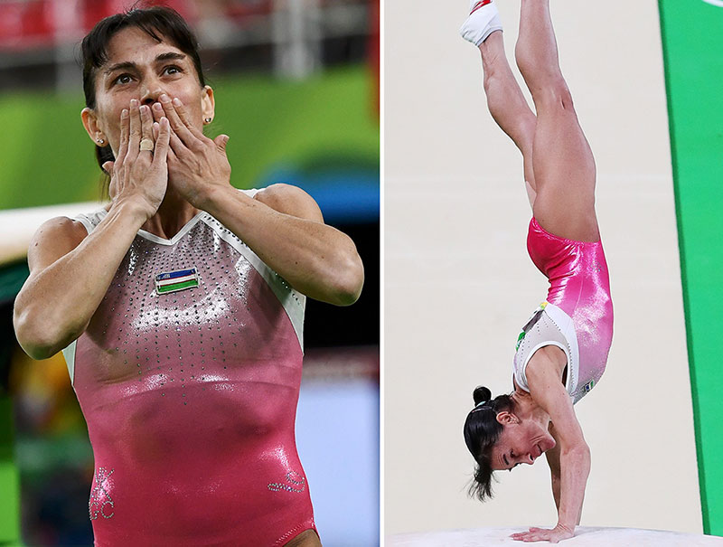 Oksana Chusovitina juegos olimpicos río 2016