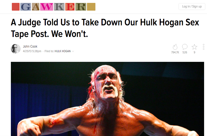 gawker argues because internet we are