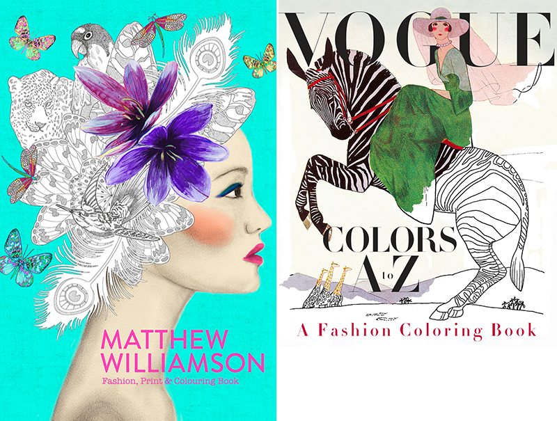 15 libros de moda para colorear (y relajarte)