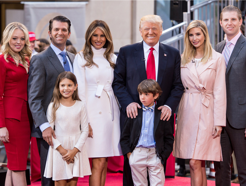 Familia Donald Trump