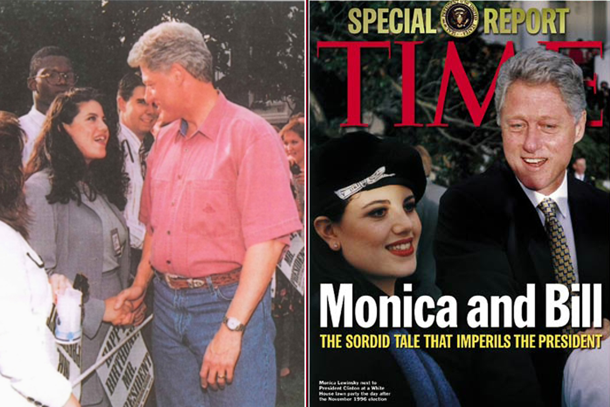 Monica Lewinsky: la mancha del vestido de la becaria era el machismo de los  90