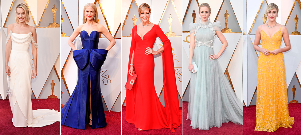 Vestidos Alfombra Roja de los Oscars