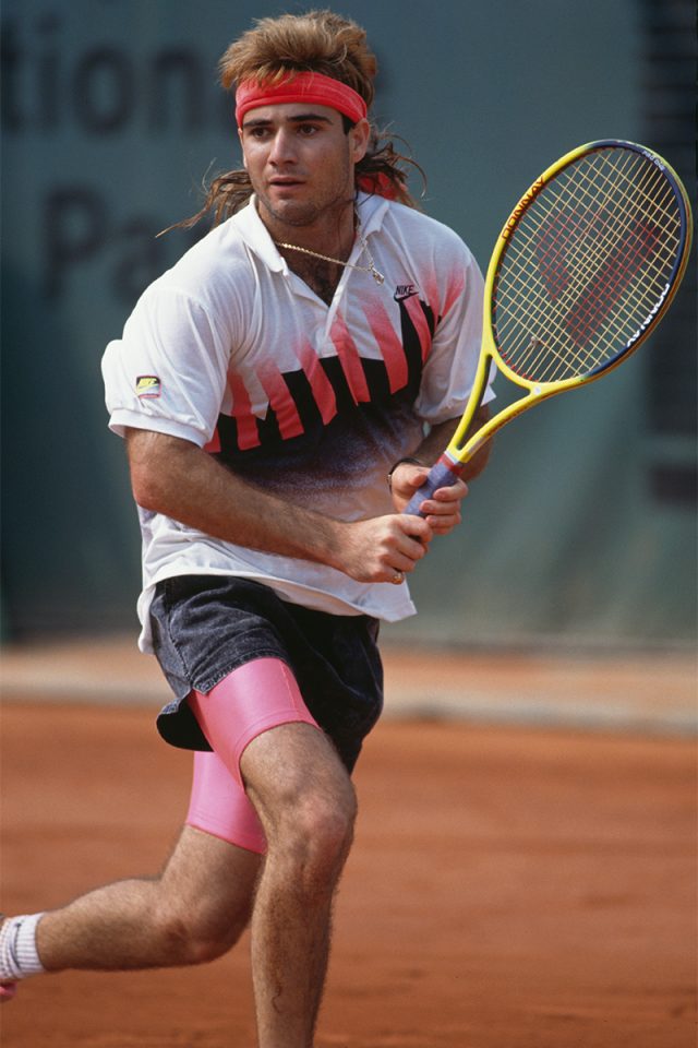 Dependencia Autonomía Accesible 12 veces Andre Agassi desafió a los torneos de tenis con su ropa