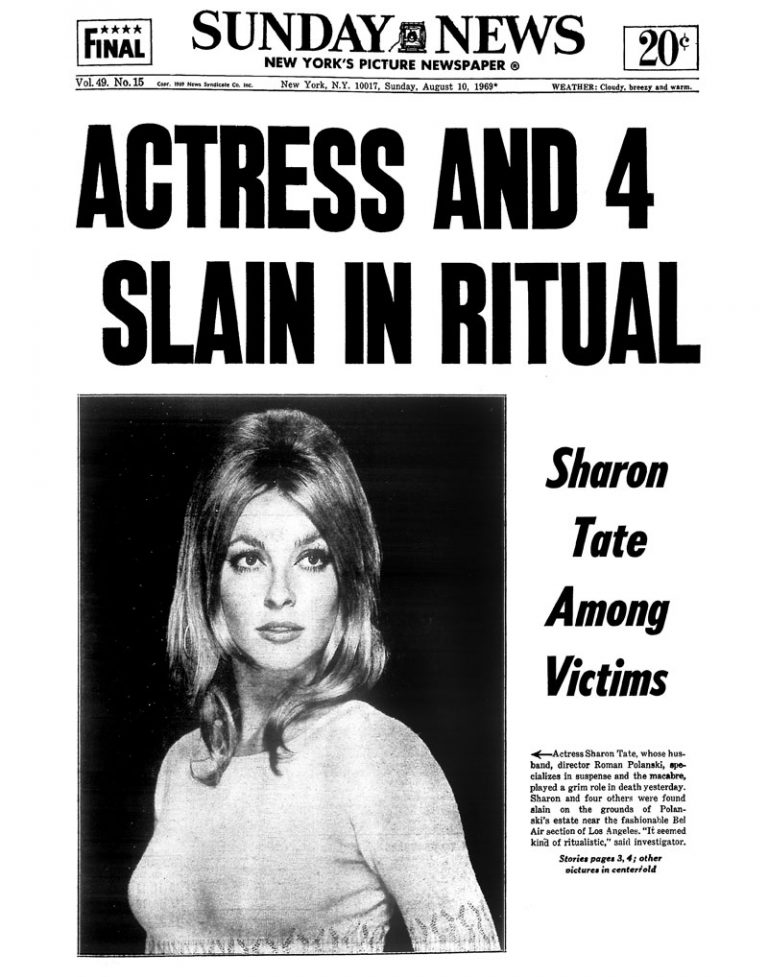 Sharon tate autopsy phots
