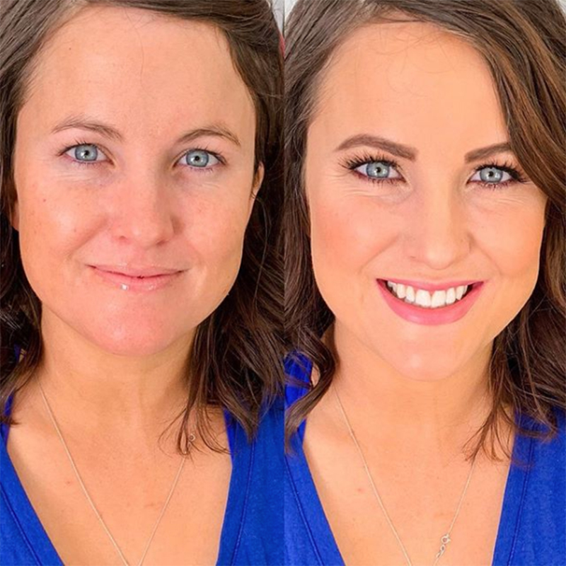  Antes y después  Instagram demuestra el poder radical del maquillaje