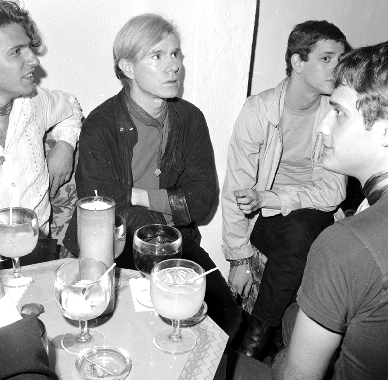 Nico, Lou Reed y Warhol