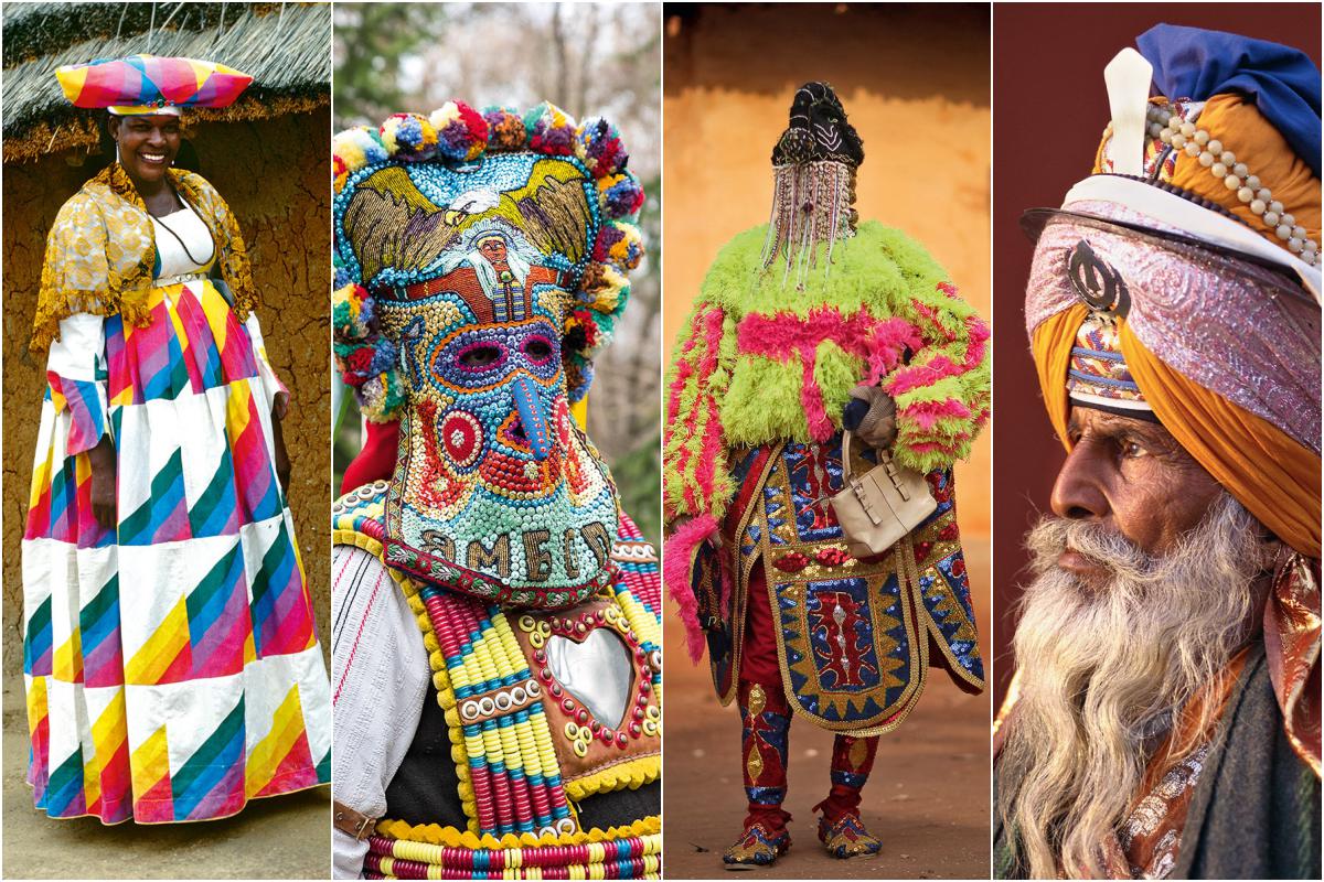 Los trajes tradicionales tienen ocultos mensajes que imaginarías
