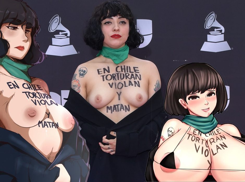 Mon laferte nude - 🧡 Chilean singer Mon Laferte exposes breasts at Latin G...