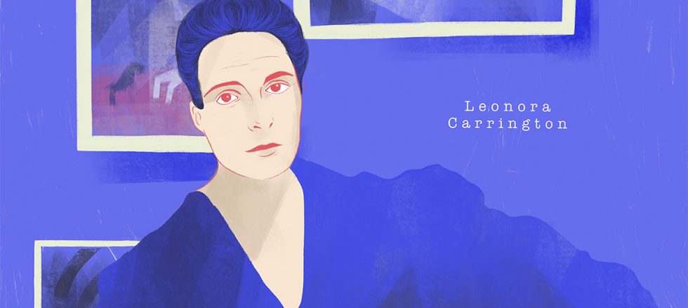 El dramático encierro español de la pintora surrealista Leonora Carrington