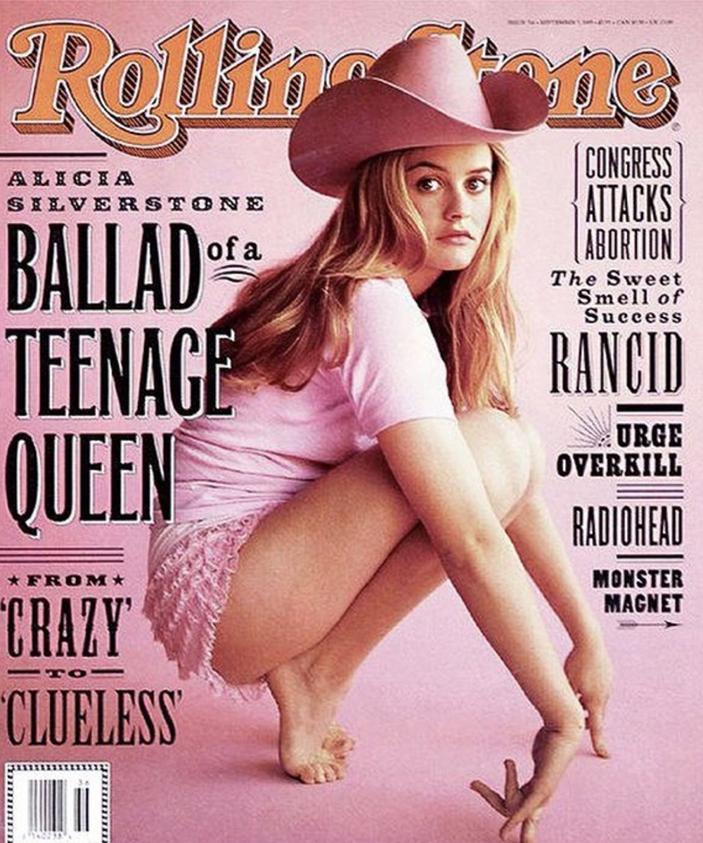 Alicia Silverstone en la Rolling Stone