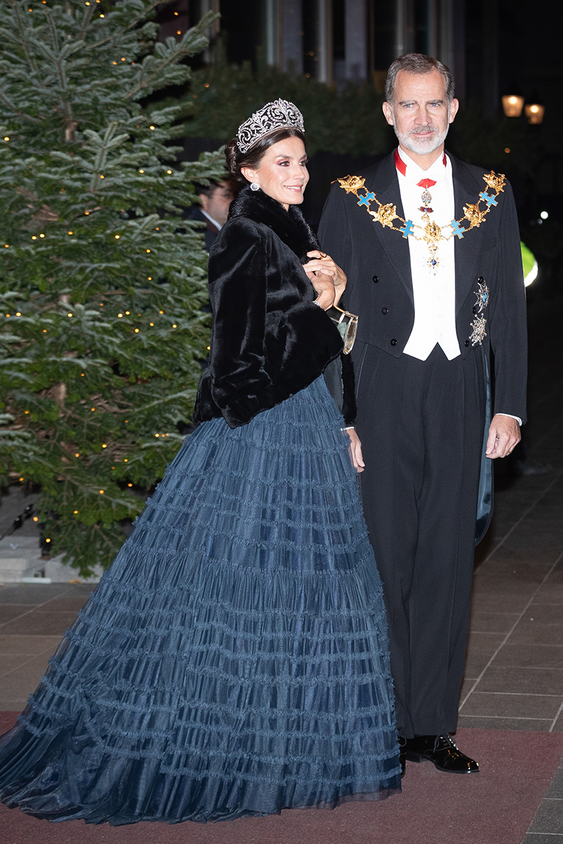 El vestido de H&M reina Letizia su visita oficial a Suecia | Actualidad | S Moda EL PAÍS