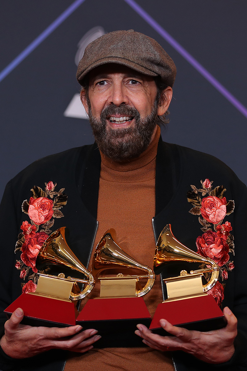 Juan Luis Guerra en los Latin Grammy 2021