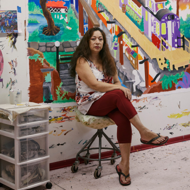 Lady Pink, pionera del grafiti: «Pasé momentos difíciles, había mucho sexismo»