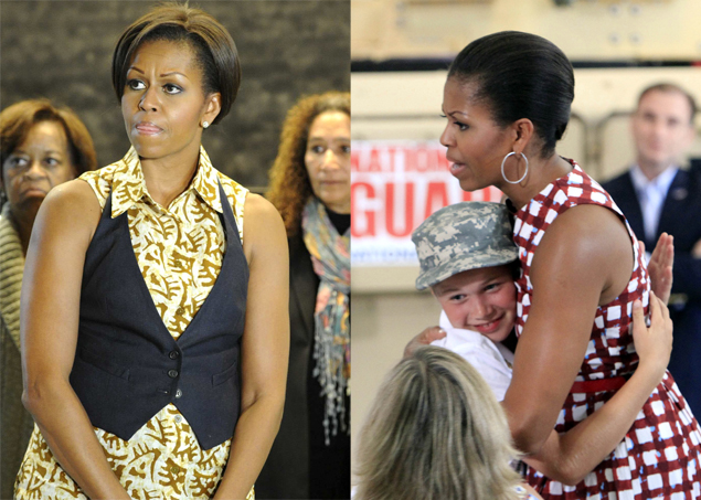 Michelle Obama vestida de Asos