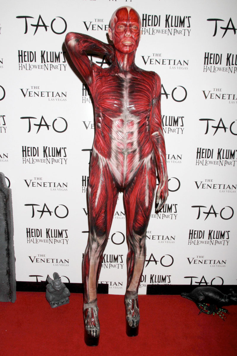 Heidi Klum al desnudo