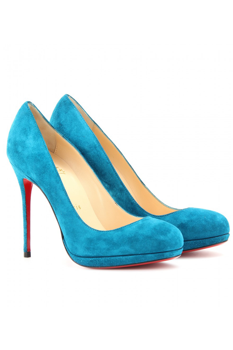 zapato azul