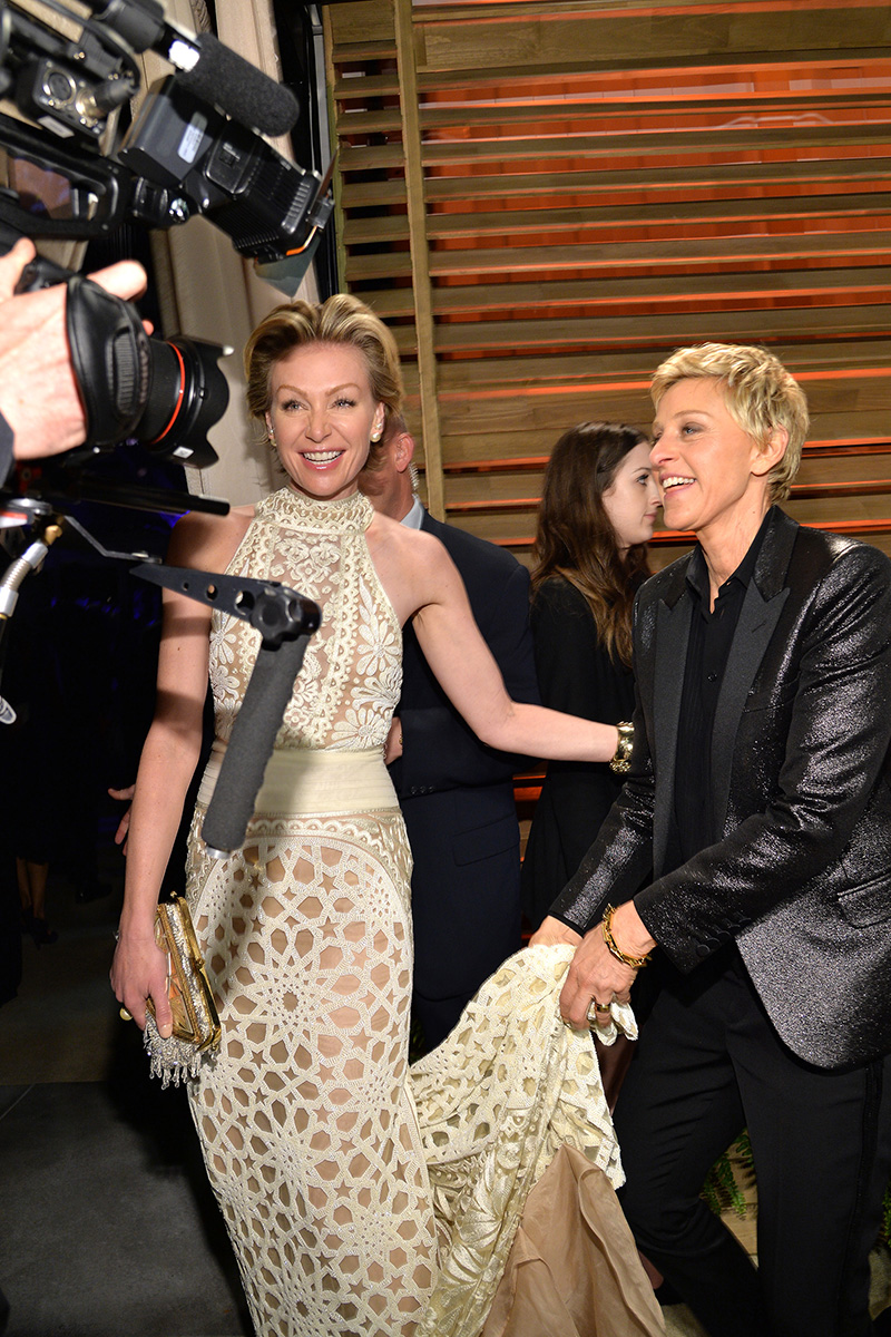 Portia de Rossi; Ellen DeGeneres