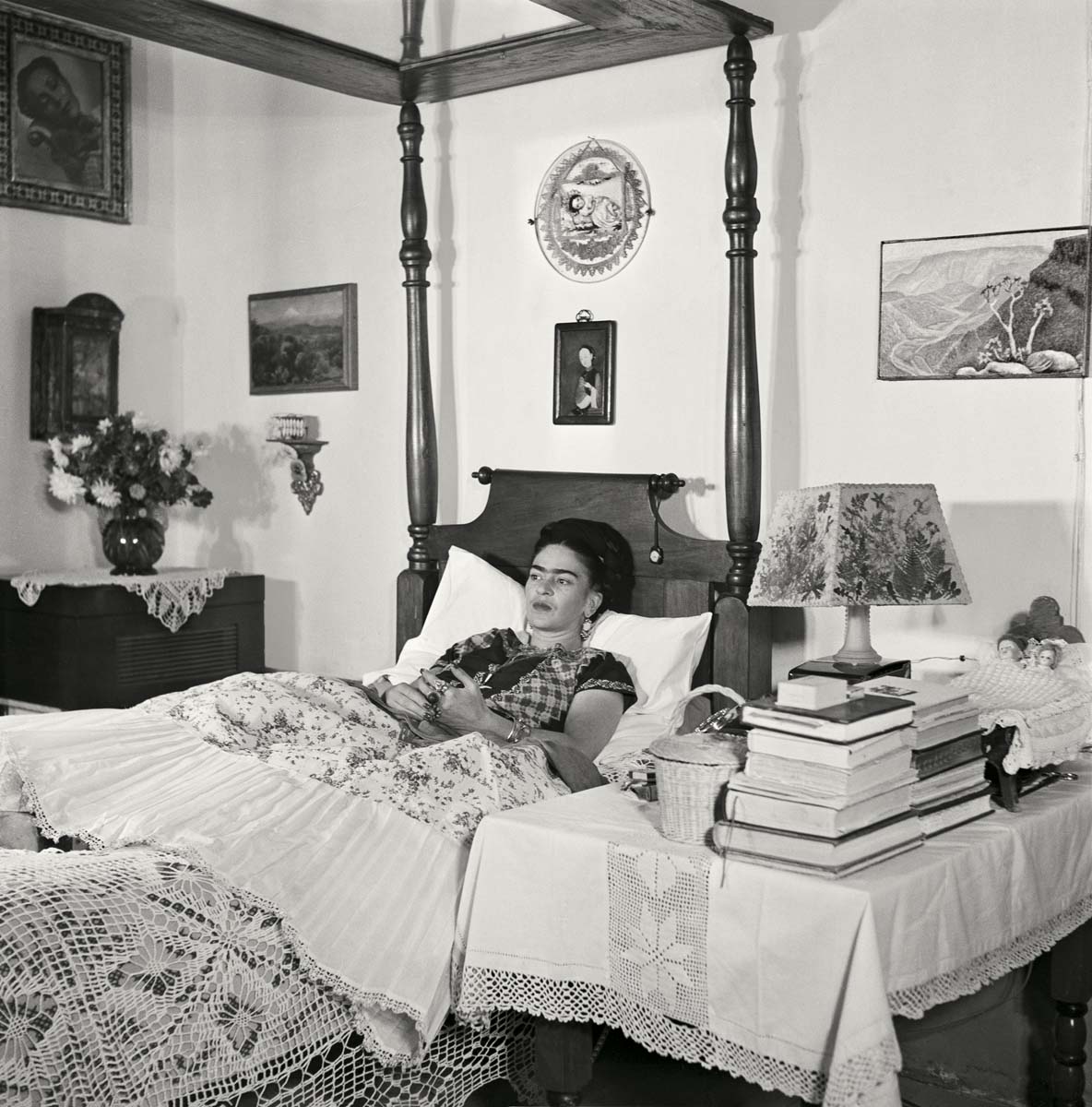 Frida Kahlo fotos casa Mexico Gisele Freund