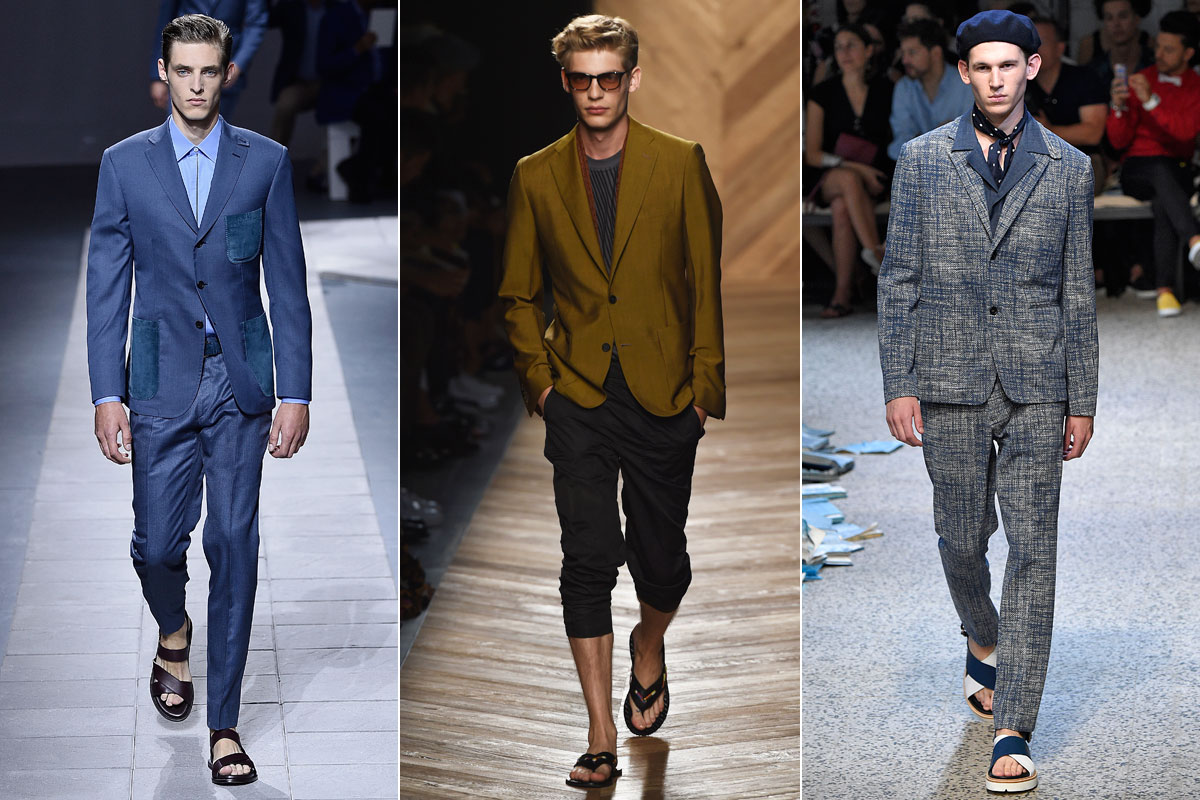 Hombres con traje y sandalias, o contra? | Actualidad, Moda | S Moda EL PAÍS